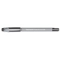 Paper Mate FlexGrip BP Pen, Stick, Medium 1 mm, Black Ink, Gray Barrel, PK12 9630131